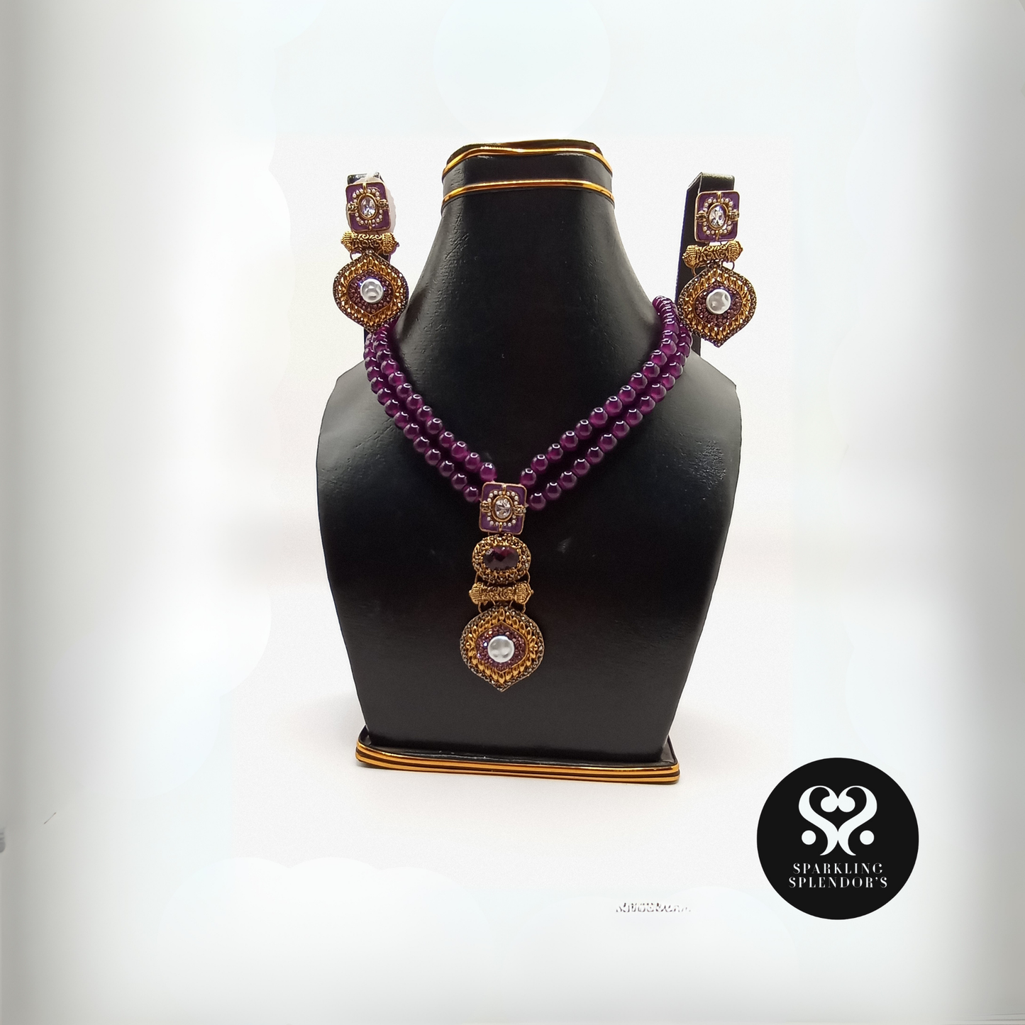 Emerald Queen Beaded Set