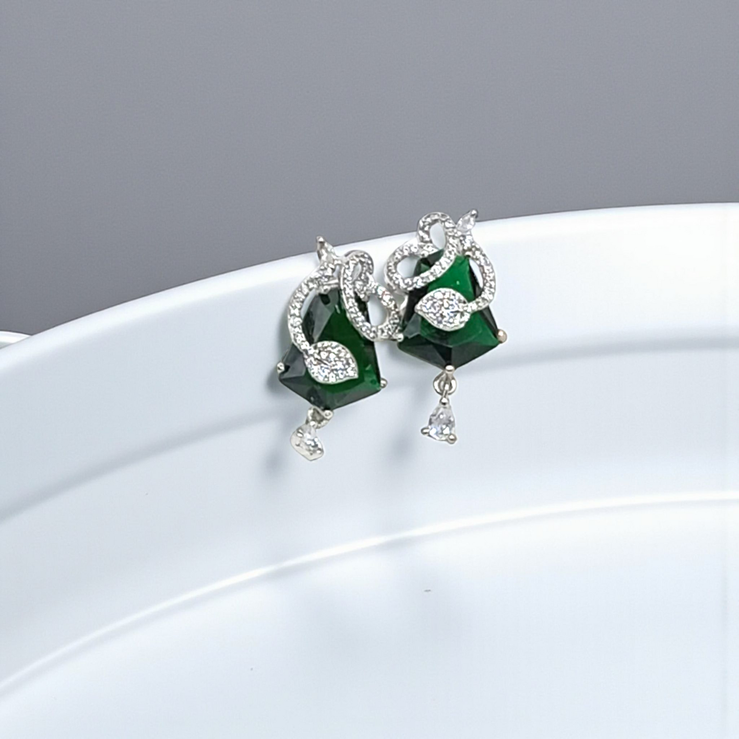 Triangle Drop Earrings