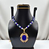 Beaded Kundan Statement Pendent's