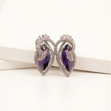 Elegant Marquise Stone Studs
