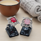 Elegant Gemstone Crown Rings