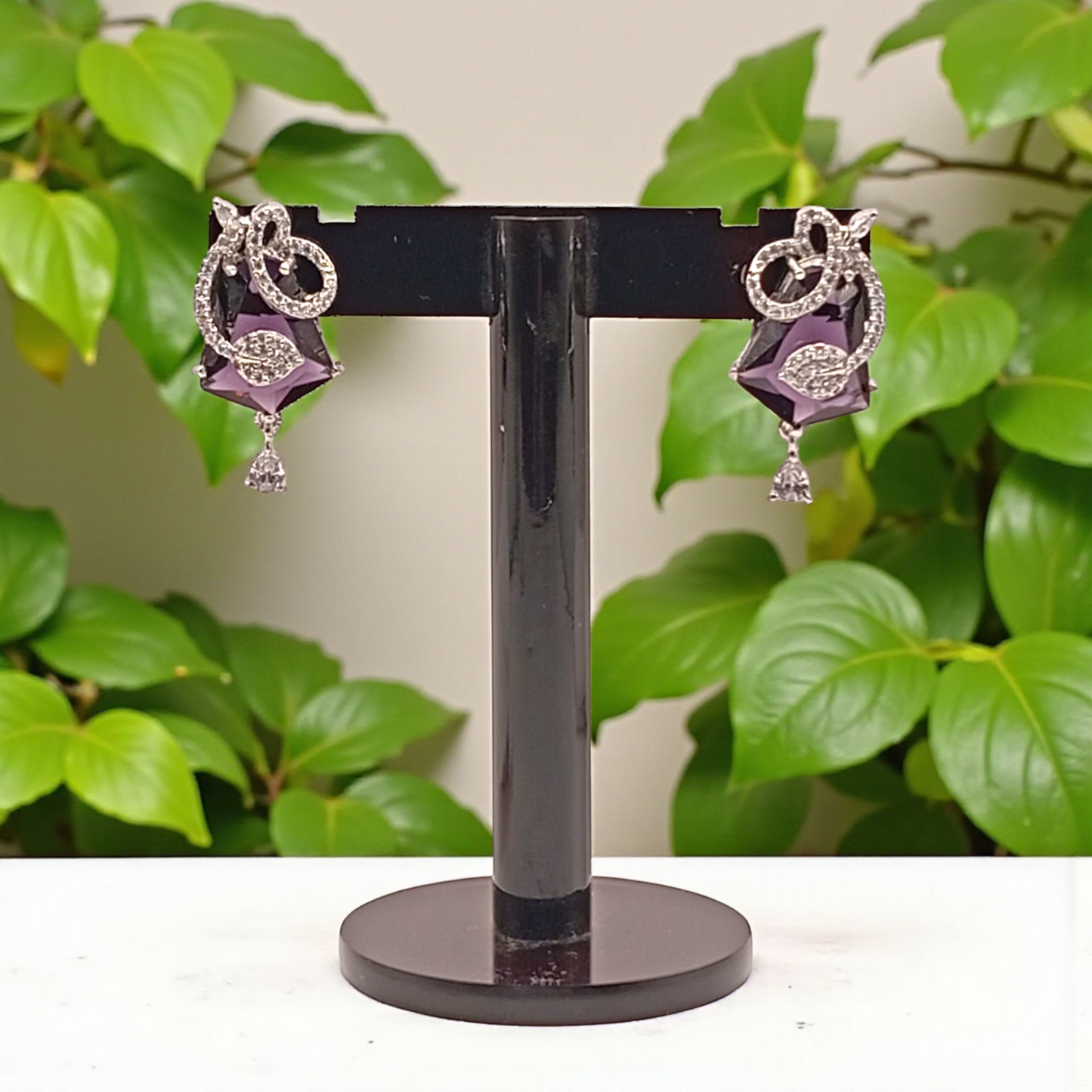 Triangle Drop Earrings