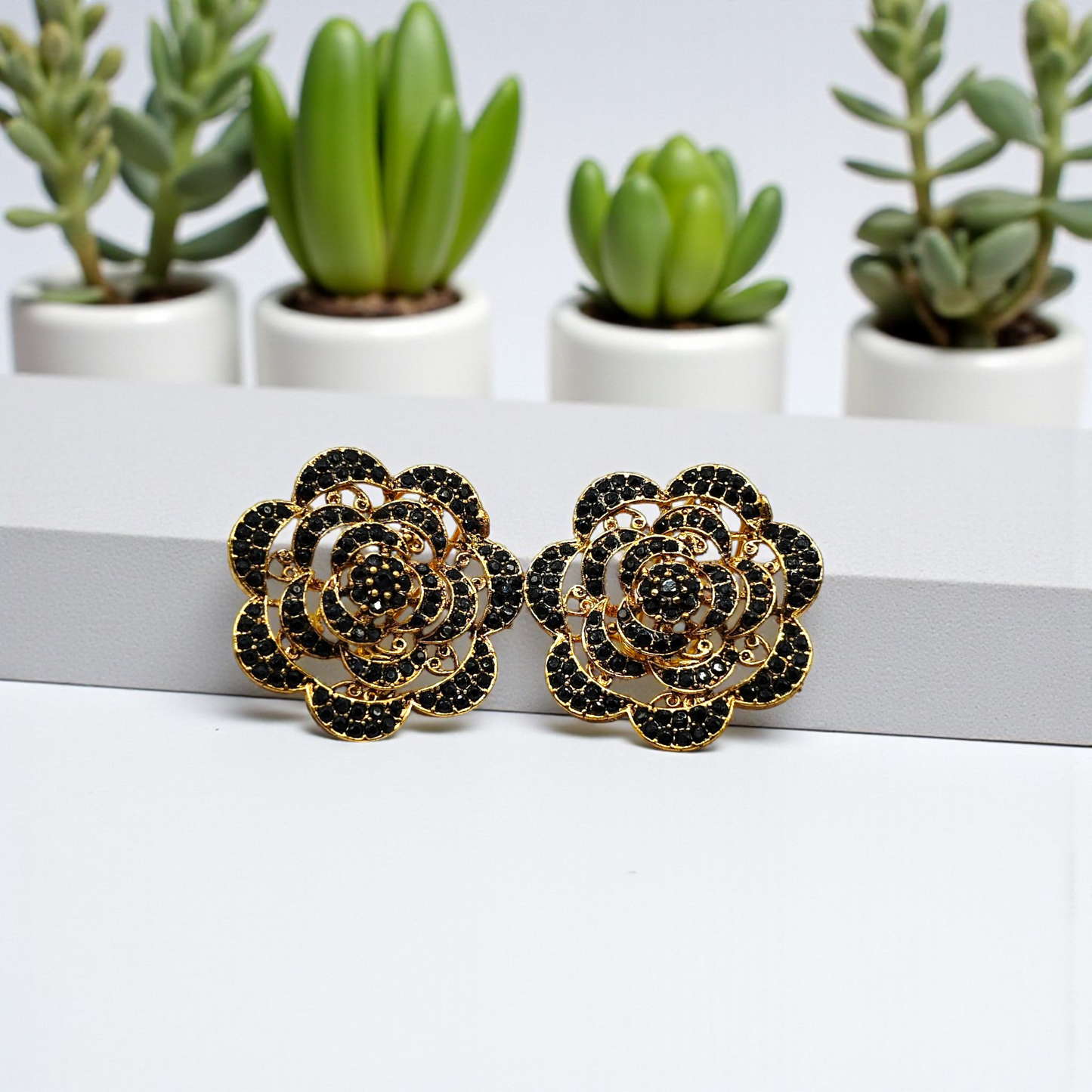 Royal Halo Earrings