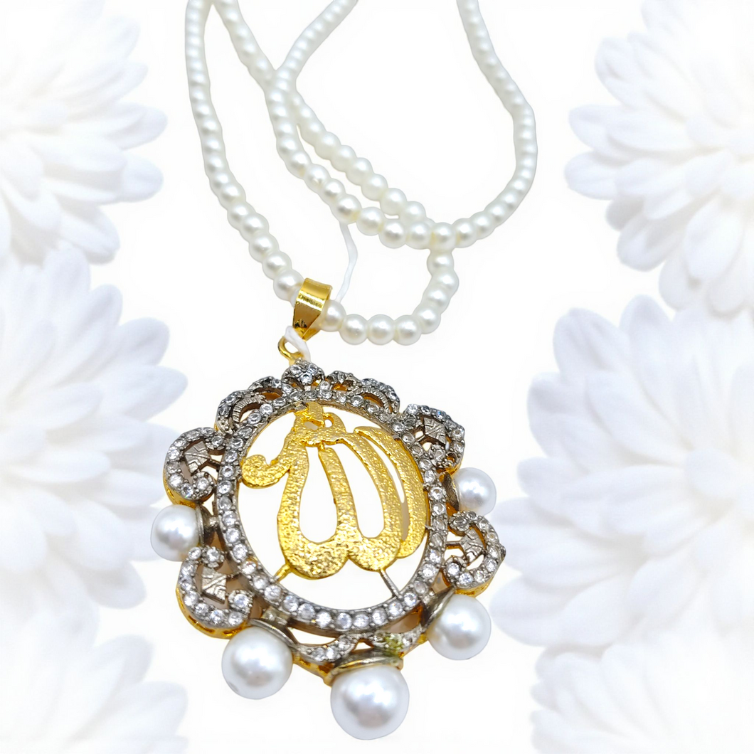 Allah Name Crystal Pendant