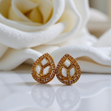 Pastel Spark Gold Studs