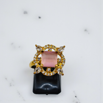 Elegant Gemstone Crown Rings
