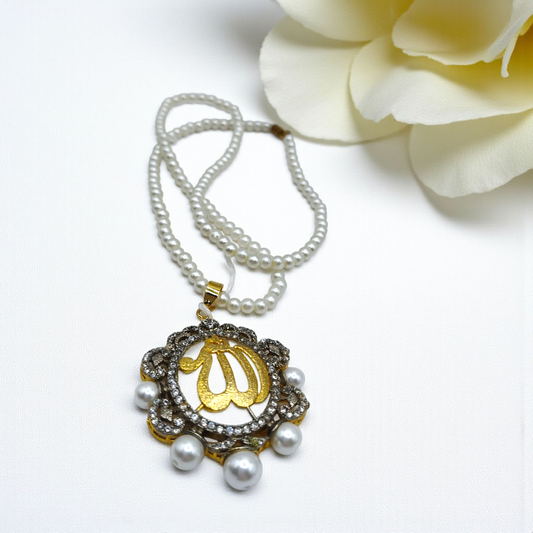 Allah Name Crystal Pendant