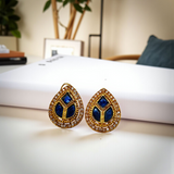 Pastel Spark Gold Studs