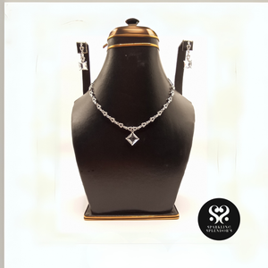 Blush Crystal Pendent