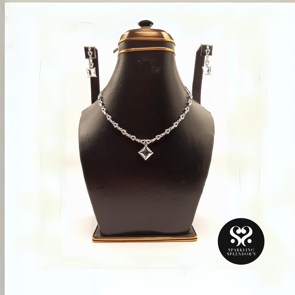 Blush Crystal Pendent