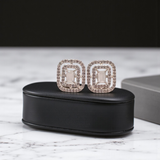 Geometric Double Halo Studs