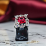 Elegant Gemstone Crown Rings