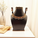 Temple Charm Party Wear Set – South Indian Grace