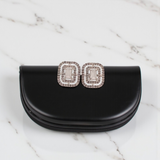 Geometric Double Halo Studs