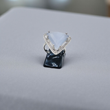 Square-Cut Gemstone Elegance Rings