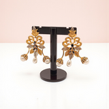 Regal Filigree with Pearl Drops Chandelier