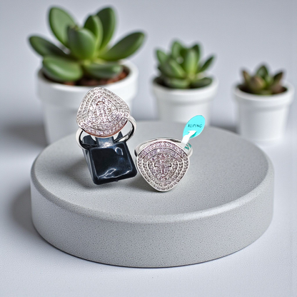 Luxe Radiance Adjustable Rings