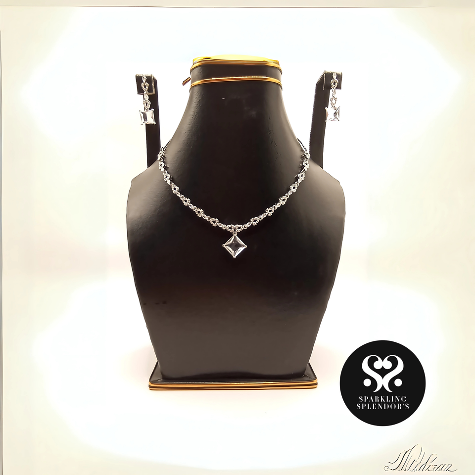 Blush Crystal Pendent