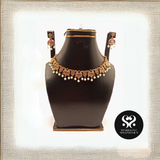 Temple Charm Party Wear Set – South Indian Grace