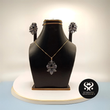 Crimson Empress Pendent – Bold Elegance